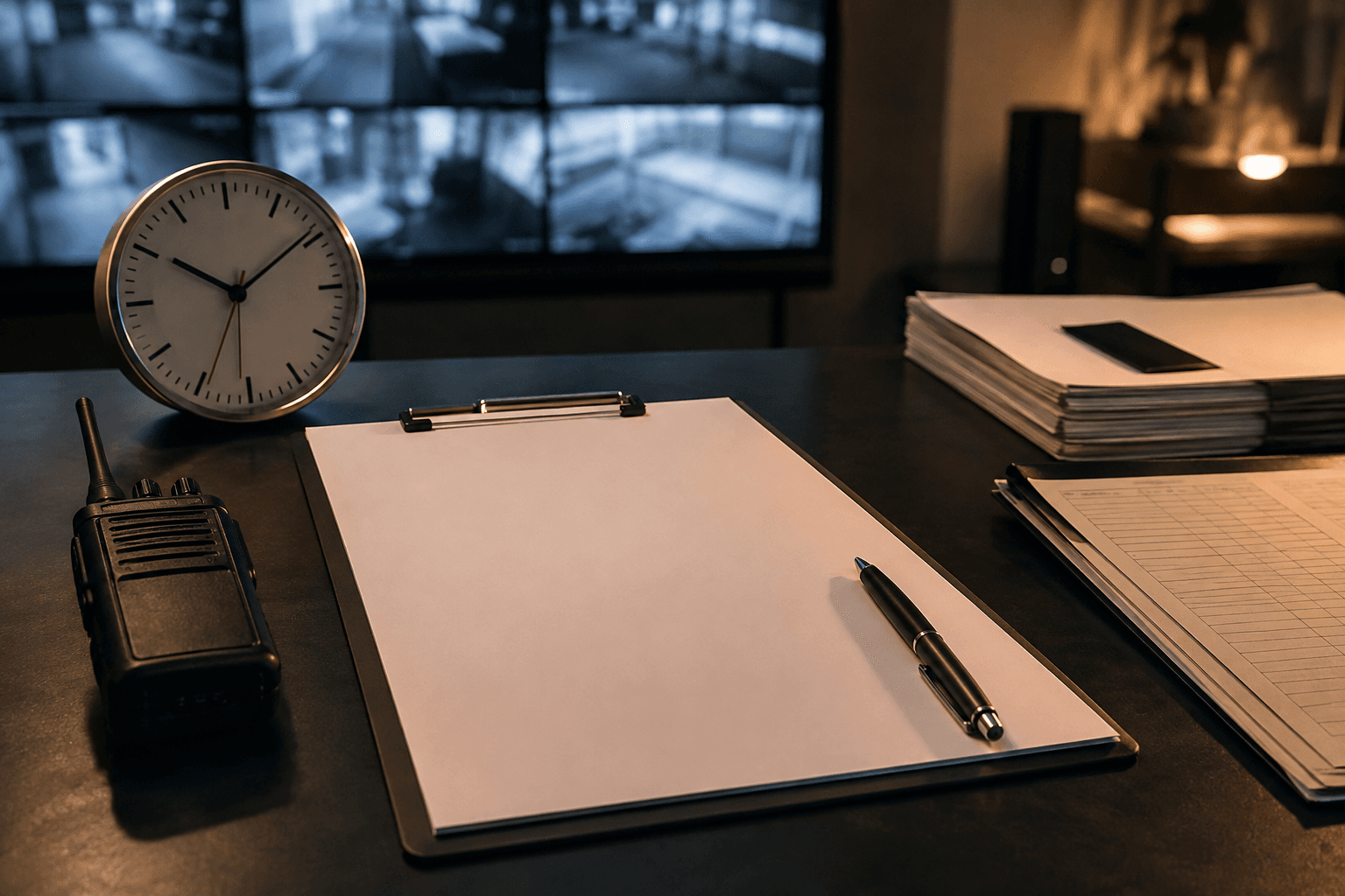 Security guard incident reporting skills training