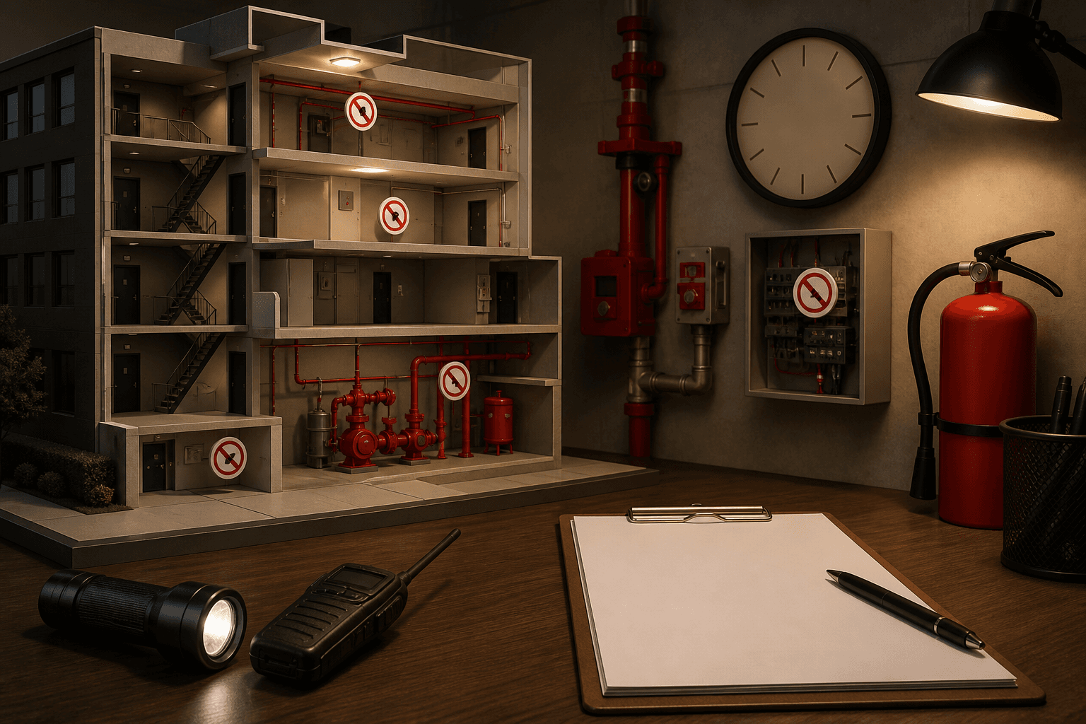 Editorial training materials for F01 Test Guide: Preparing for Fire Guard Certification