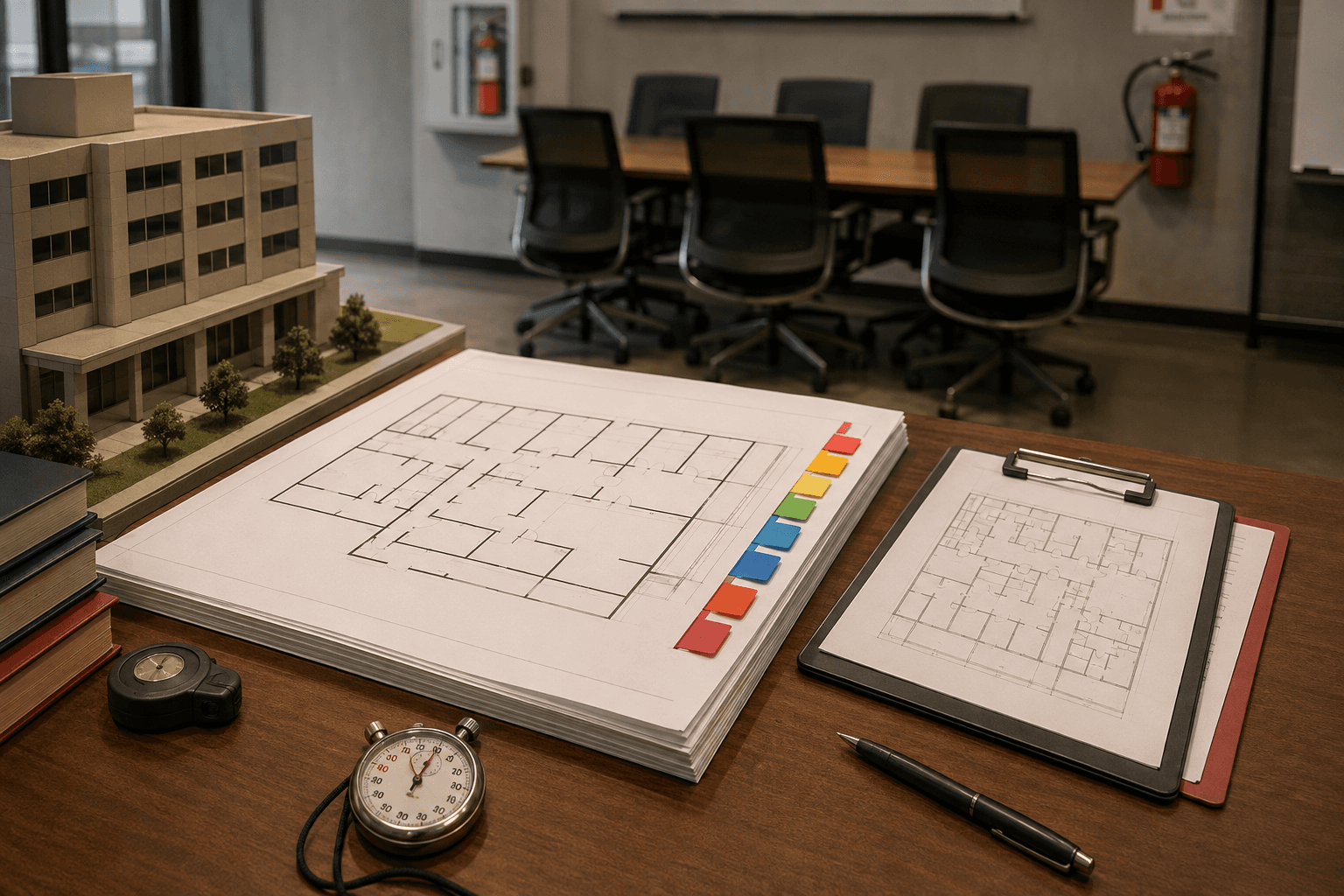 F-80 class study planning for fire safety coordinators